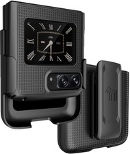 Hard Case Cover and Belt Clip Holster Combo for Motorola Moto RAZR 3 5G 2022