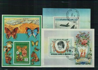Mauretanien Briefmarken 1 Steckkarte postfrisch/gestempelt