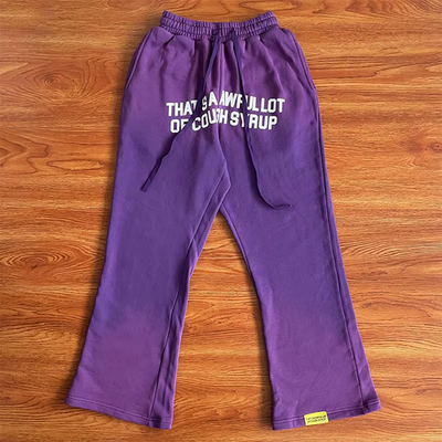 That's a Awful Lot of Cough Syrup Sun Dyed Flare Sweatpants Men's
