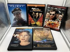 DVD Lot of 5: Flight, Flight of the Intruder, Flight of the Phoenix, Flightplan