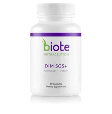 Biote Nutraceuticals - DIM SGS + - Hormone + Detox, 60 Caps Exp. 3/26. R7