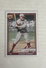 2021 Topps Archives #193 Rogers Hornsby St Louis Cardinals HOF