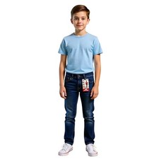 Levis 511 Slim Fit Boys Jeans Dark Wash Performance Stretch Adj Waist 12 NWT