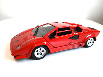 Polistil Tonka - Car Model - 1:18 - Lamborghini Countach Red ---- DM 497