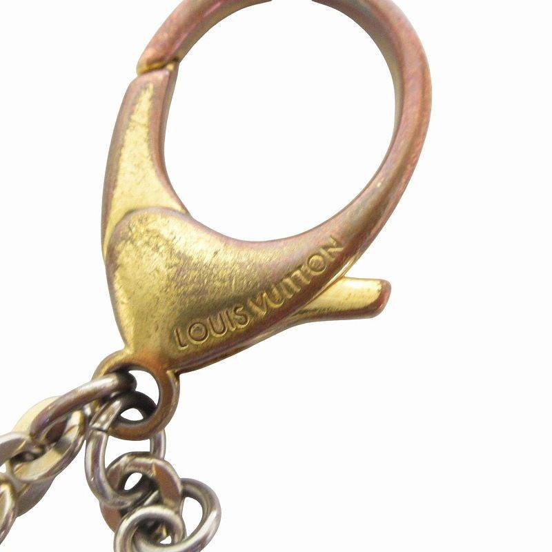 Louis Vuitton Bijoux Sac Mosaic Keychain Bag Charm Flower
