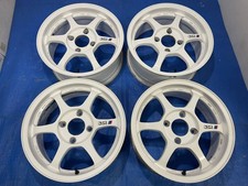 Jdm Rare Ssr Type C Type-c15 6.5j 42 114.34 Lightweight White White No Tires Jdm Rare Ssr Type C Type-c15 6.5j 42 114.34 Lightweight White White No Tires