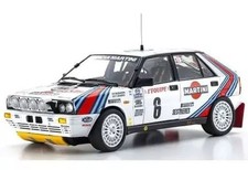 Kyosho 1/18 Lancia Delta HF 4WD Monte Carlo 1987 Team Martini #6 Model Car