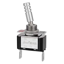 12V 20A DC Heavy-Duty Rocker Toggle Switch, Battery Cut Off, Power Kill, ON/Off