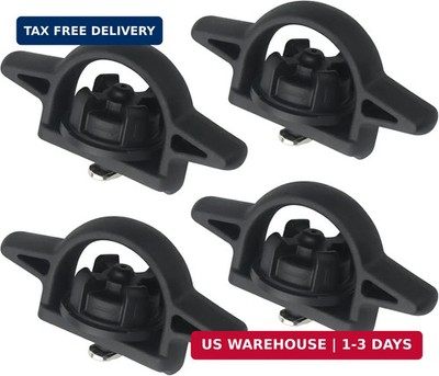 APPERFiT Bed Cleat Tie Down Anchor for Truck Bed Rail System 4pcs Compatible wit