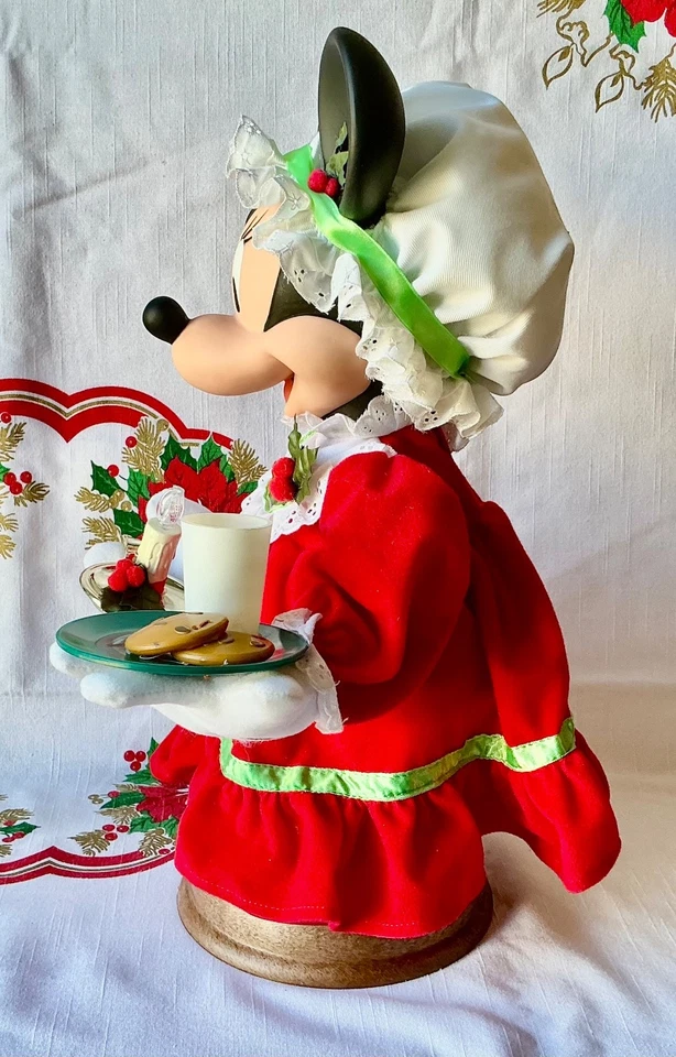 Rare Disney Mickey Unlimited Santas Best Christmas Animated Mickey & Minnie 1997 - Image 3 of 4