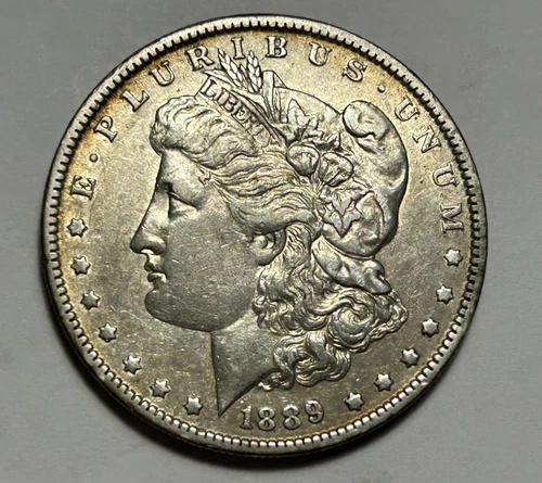 1889 O  MORGAN DOLLAR AU