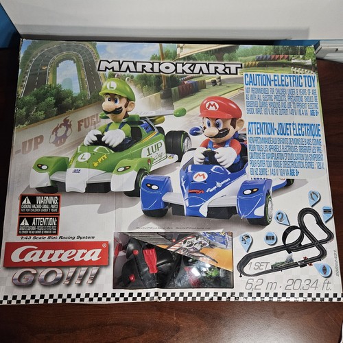 Carrera GO Mario Kart Electric Scale Slot Car Racing Set 2017 Nintendo 20062431