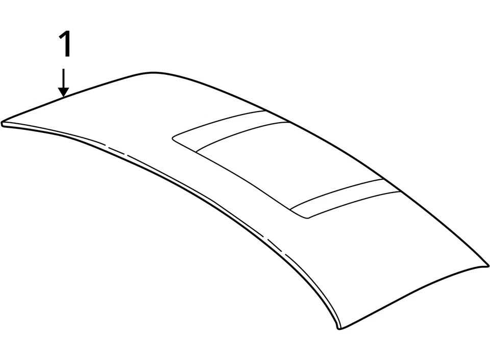(LOCAL PICKUP ONLY) Trunk/Hatch/Tailgate Fits 96-99 BMW Z3 1705144 - Image 4 of 4