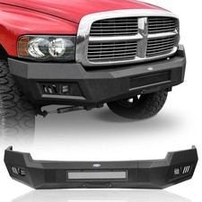 Full Width Steel Front Bumper Assembly For 2003 2004 2005 Dodge Ram 25003500 Full Width Steel Front Bumper Assembly For 2003 2004 2005 Dodge Ram 25003500