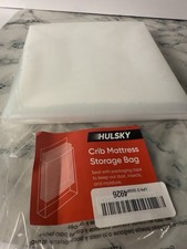 Hulsky Crib Mattress Storage Bag Heavy Duty Cover Protective Dust Moisture Proof