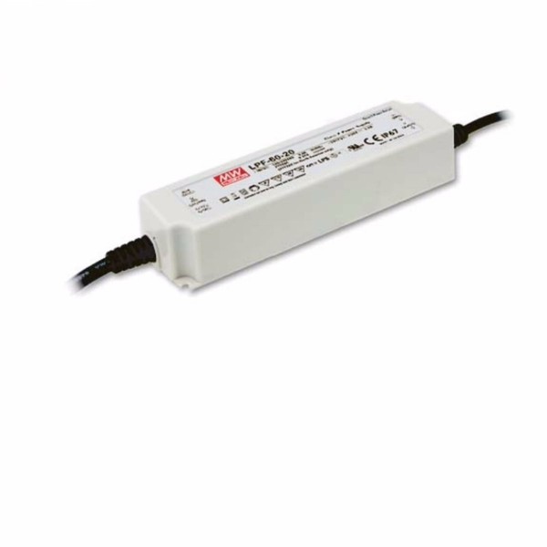 Led Trafo Netzteil 12V/DC / 60W / 5A Mean Well (LPF-60-12) IP67 Mm Meanwell-image