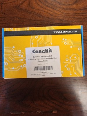 CanaKit Raspberry Pi 3 Complete Starter Kit - 32 GB Edition PI3-STR32-C4-BLK-R27