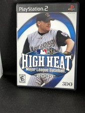High Heat Baseball 2004 PS2 PlayStation 2 Game Complete W/ Manual
