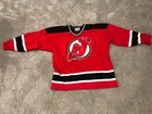 New Jersey Devils MARK JOHNSON #12 Signed NHL Hockey Jersey STARTER 1980 GOLD🏅