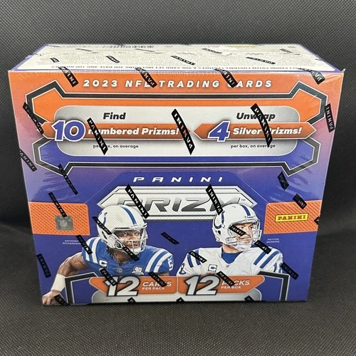 2023 Panini Prizm FOOTBALL nfl Sealed Hobby Box stroud nacua Rookie Color Blast