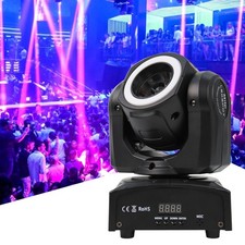 60W Beam LED Moving Head Light DMX512 With Halo Aperture for Dj Club Disco