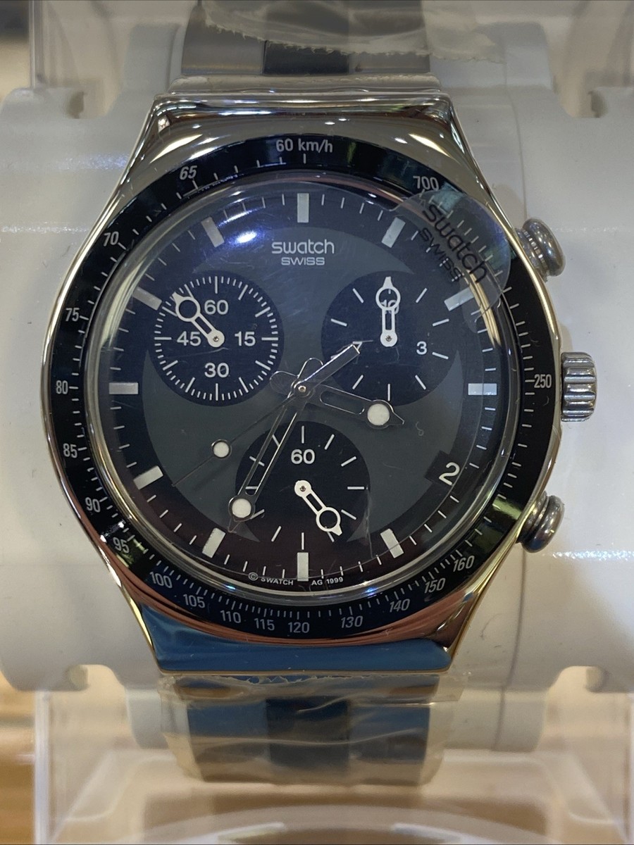 Swatch Irony Chronograph Windfall Mens Watch YCS410GX for