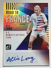 2018-19 Panini Donruss - Allie Long RARE AUTO Road to France Autograph USA USWNT