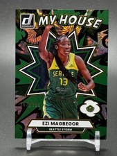 2025 Donruss WNBA My House Green Fireworks #9 EZI MAGBEGOR Seattle Storm /399