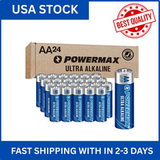 24-100 AA Batteries Long Lasting Alkaline Battery Heavy Duty Tv Remote Toys Lot