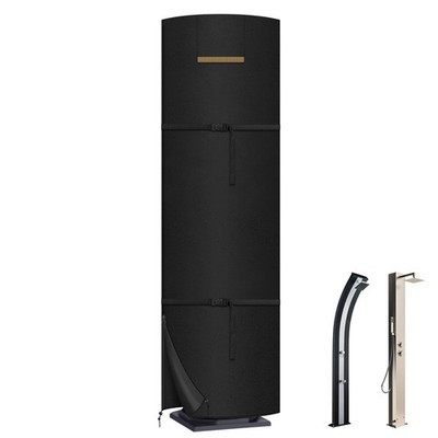 Solardusche Abdeckung Winterfest Abdeckplane Dusche Garten Solarduschen