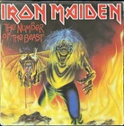 IRON MAIDEN THE NUMBER OF THE BEAST 7'' SINGLE EMI EMI5287 1982 BLOOD RED VINYL