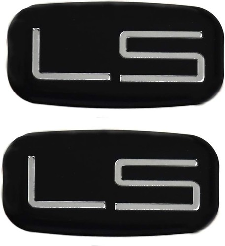 2Pc LS Cab Emblem Nameplate Roof Pillar For 99-07 Tahoe Silverado 15036135