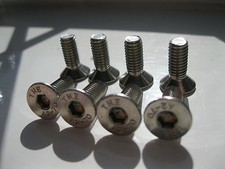 m8 x 16mm long front rear  brake disc retaining screws  x 8 free post