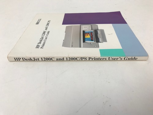 HP DESKJET 1200C AND 1200C/PS PRINTERS USER'S GUIDE C1676-90041 - Picture 3 of 3