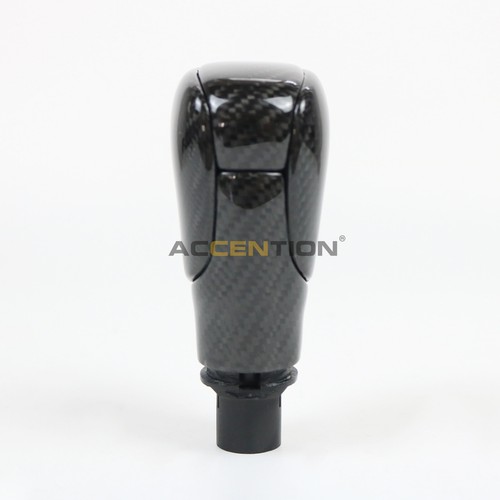 100% Carbon Fiber Gear Shift Knob For Honda Accord 2018-2022 Inspire 2019-2021 - Foto 3 di 10