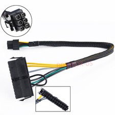 ATX Power Supply Cable 24pin to 6pin For DELL Optiplex 5880 7050 7080 V3667 30CM