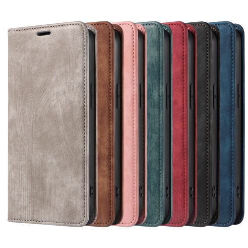 Für Samsung Galaxy S23 Ultra S22 S21 A54 A53 Handy Hülle Leder Magnet Flip Cover - Bild 9 von 109