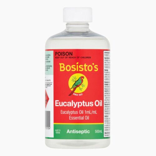 2x Bosisto's Eucalyptus Oil 500ml Aromatherapy Natural Muscular Pain Remedies - Picture 2 of 3