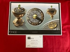 ONE OF A KIND Disney Once Upon A Time "Chalice" Concept Art Prop WITH COA