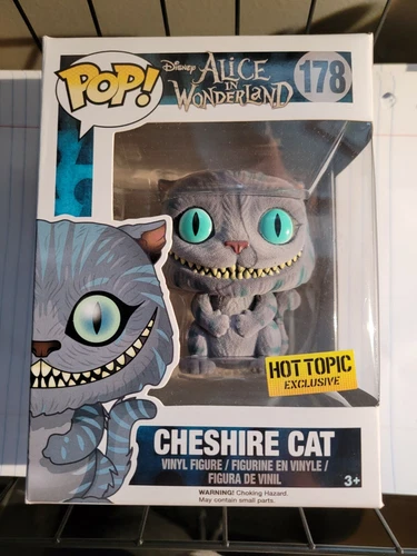 Cheshire Cat Funko Pop Hot Topic Exclusive #178 Flocked
