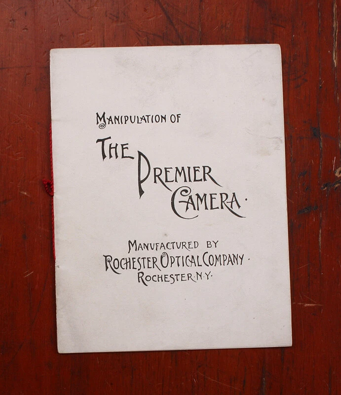 ROCHESTER OPTICAL PREMIER INSTRUCTION BOOK/cks/212126