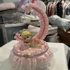New Handmade Baby Shower Cake Top or table decor, girl /1