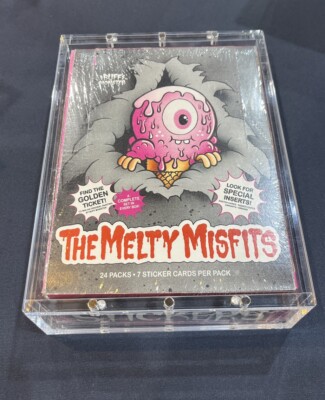Acrylic Display Case Magnetic Lid FITS Melty Misfits Series 1 2 3 Sampler BOX