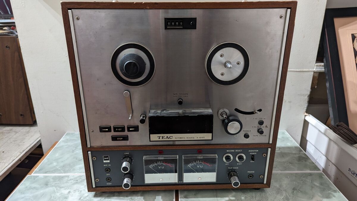 TEAC A-4010S AR-40S Vintage Reel to Reel Stereo Tape Deck Recorder Auto  Reverse