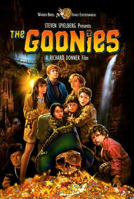 THE GOONIES Movie POSTER PRINT C 27x40 Sean Astin Josh Brolin Jeff