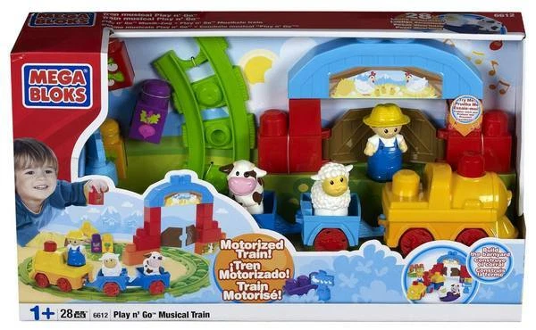 Mega block train set 2025