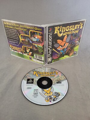 Kingsley's Adventure, PS1, Complete, Authentic!