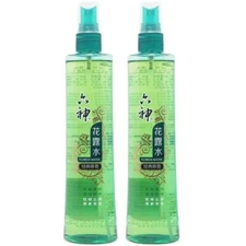 2 Bottles Liushen Flora Water Spray (180ml) 六神 花露水