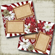 Spirit of Christmas - 2 Premade Scrapbook Pages - EZ Layout 3592