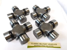 Willys CJ2A Spicer Style U Joint. Lot of 4. MB M38 M38A1 CJ5 Universal u-joint.